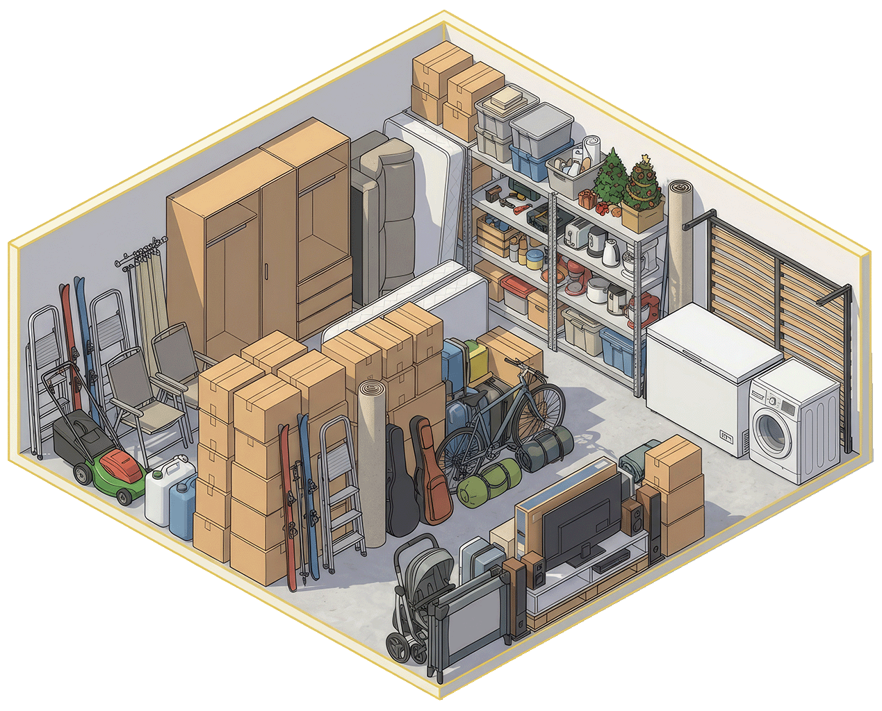 Изображение большого склада для бизнеса